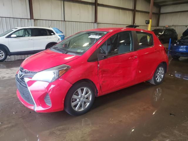  TOYOTA YARIS 2015 Red