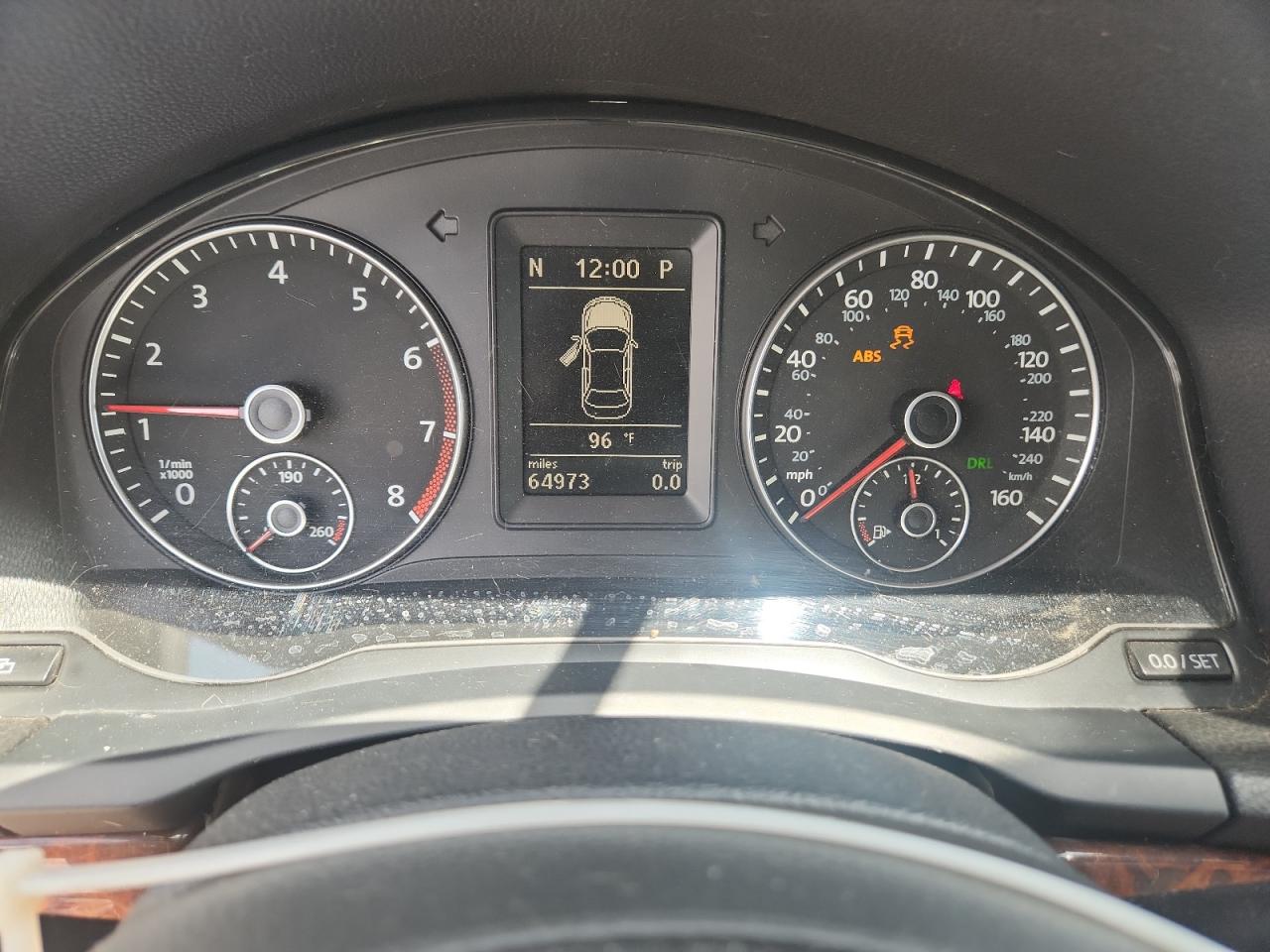 2012 Volkswagen Eos Lux VIN: WVWFW7AH1CV007620 Lot: 61974295