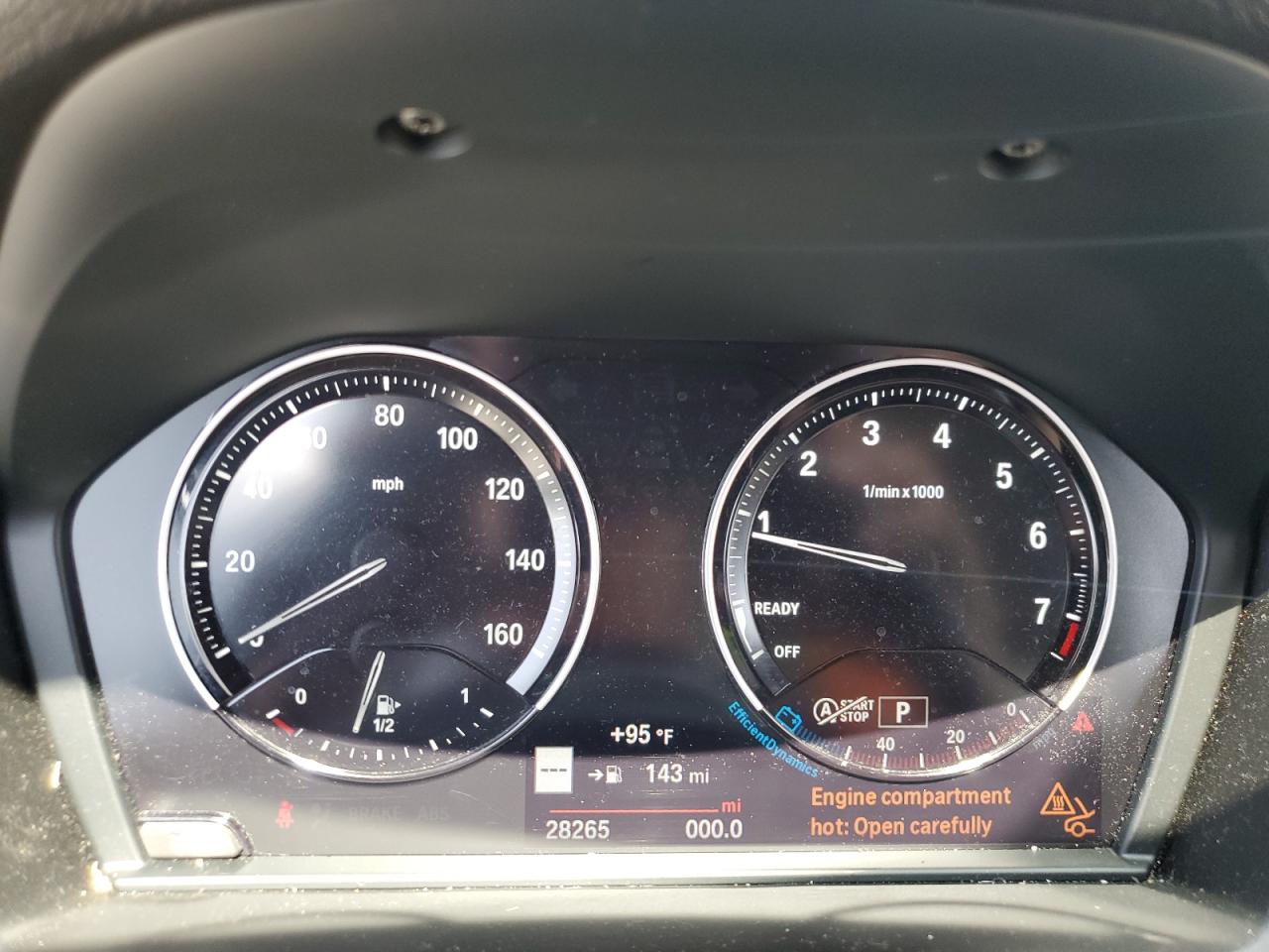 2021 BMW X1 Sdrive28I VIN: WBXJG7C09M5S22553 Lot: 60123555