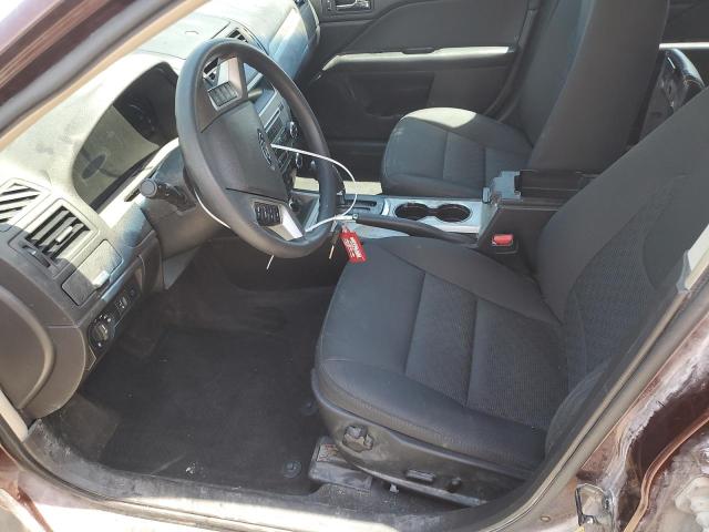  FORD FUSION 2012 Maroon