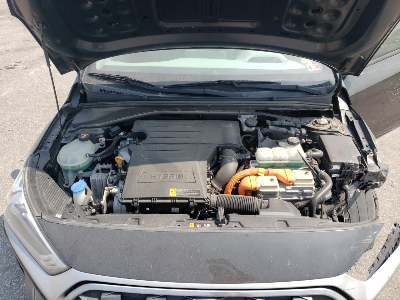 2020 Hyundai Ioniq Blue VIN: KMHC65LC2LU221414 Lot: 59317405