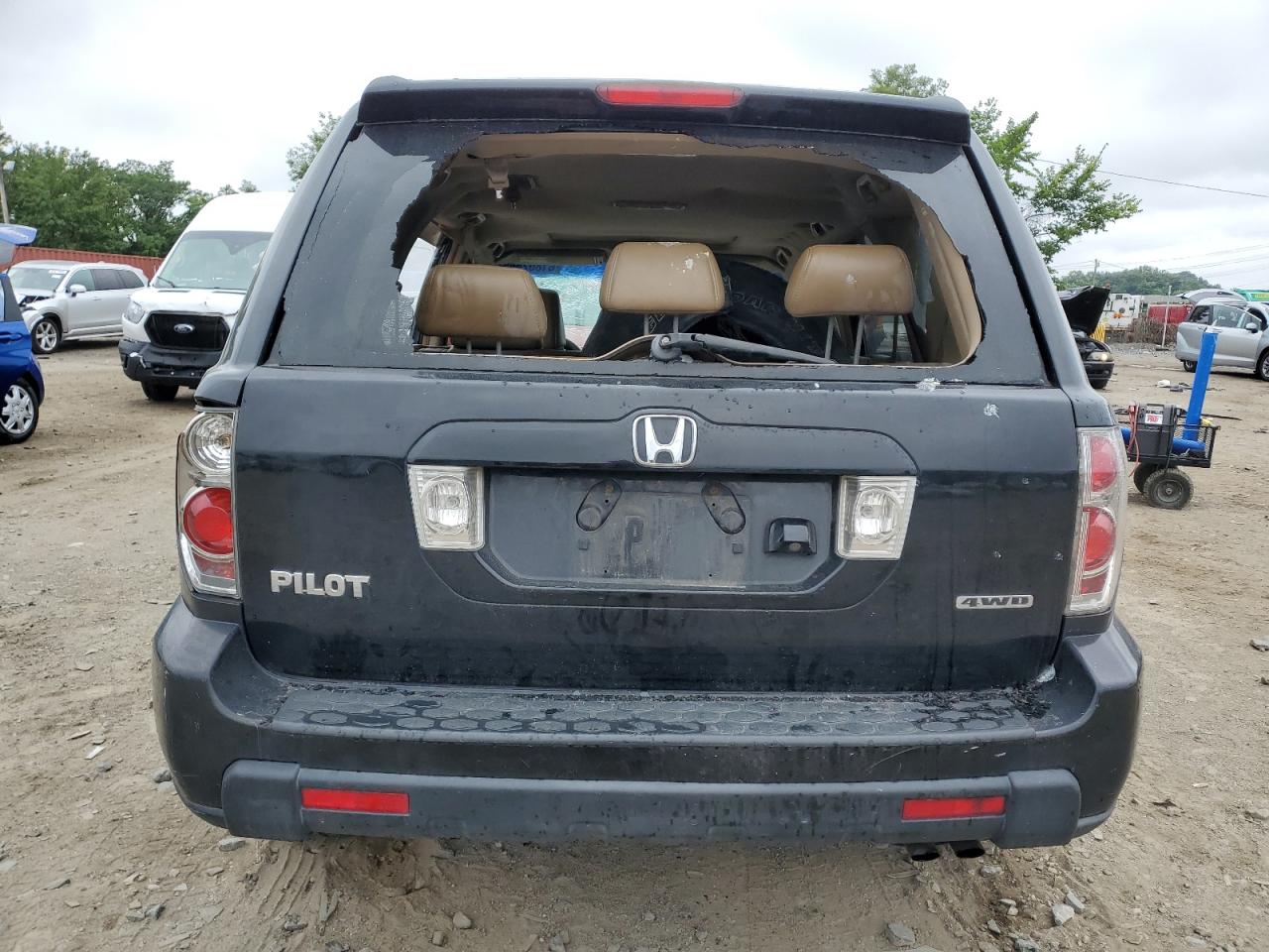 2007 Honda Pilot Exl VIN: 5FNYF18767B019284 Lot: 61802565