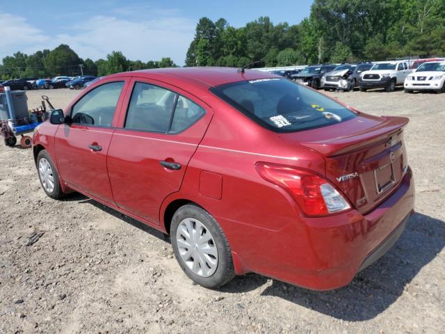  NISSAN VERSA 2015 Red