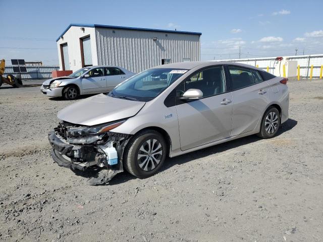  TOYOTA PRIUS 2021 Серебристый