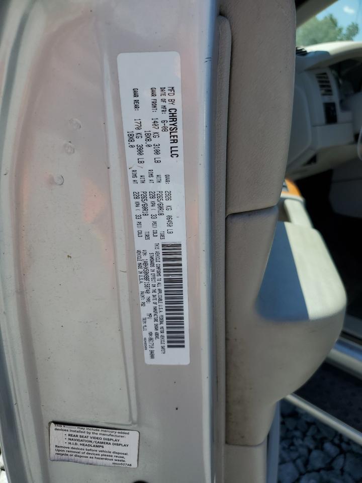 2008 Chrysler Aspen Limited VIN: 1A8HX58N98F158740 Lot: 61593045