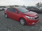 2017 KIA FORTE LX for sale at Copart NS - HALIFAX