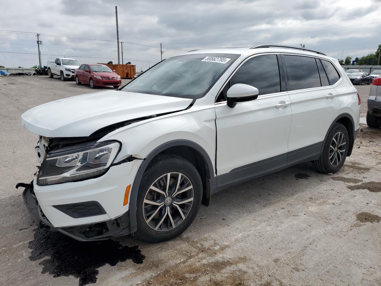 2019 Volkswagen Tiguan Se იყიდება Oklahoma City-ში, OK - Front End