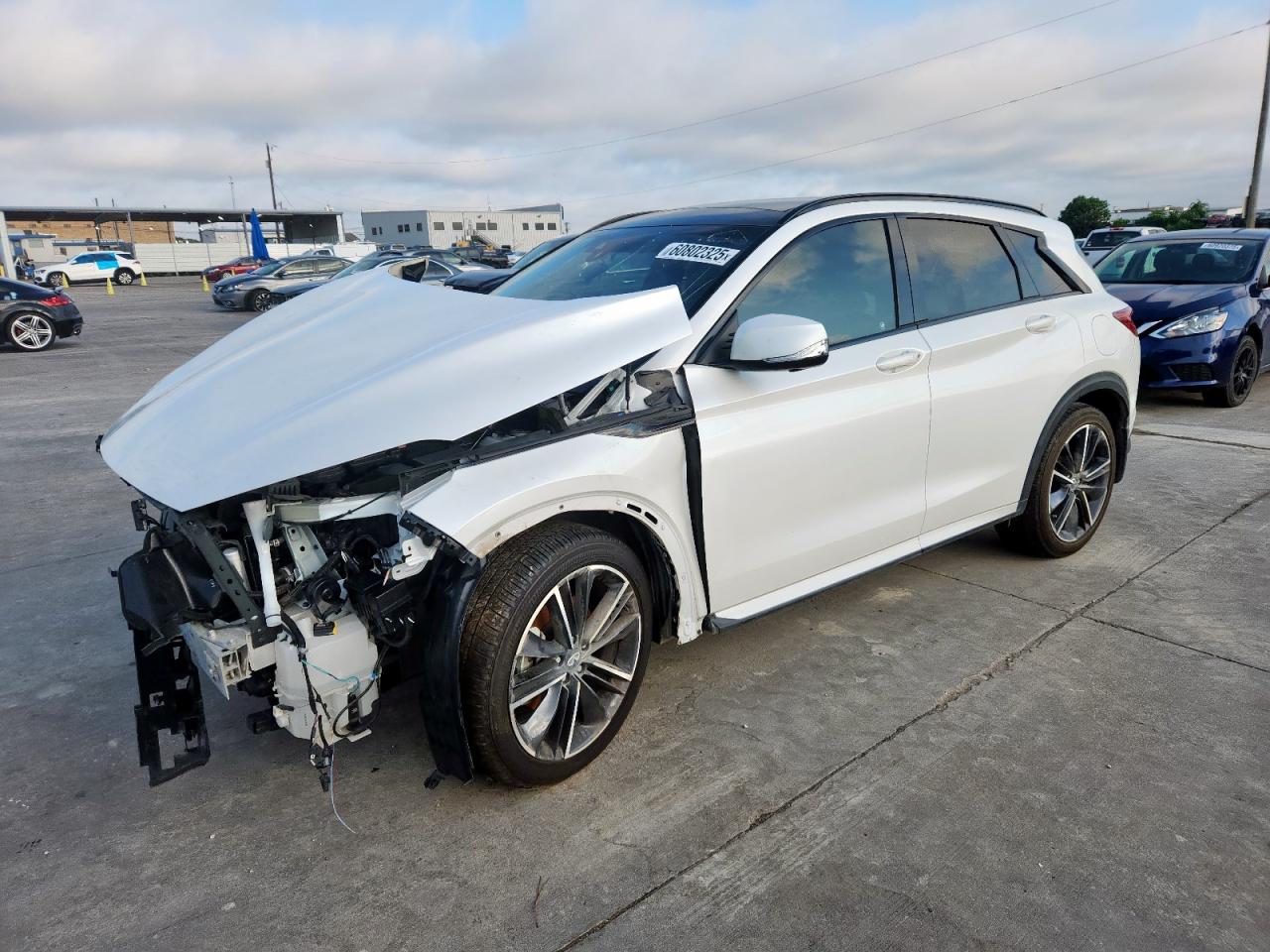 2023 Infiniti Qx50 Sport продається в Grand Prairie, TX - Front End