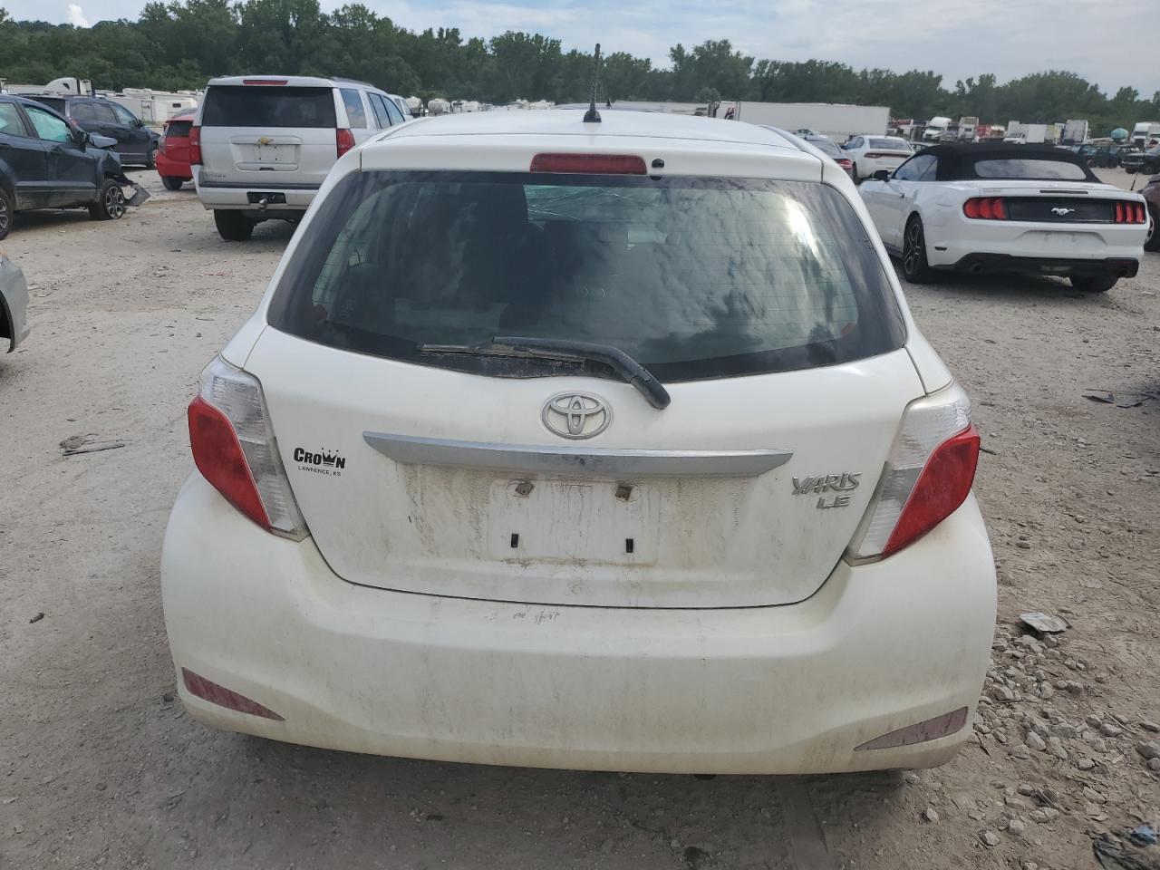 2014 Toyota Yaris VIN: JTDKTUD36ED576610 Lot: 60161385
