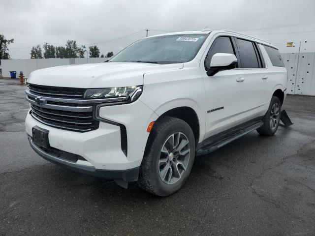  CHEVROLET SUBURBAN 2022 Белы