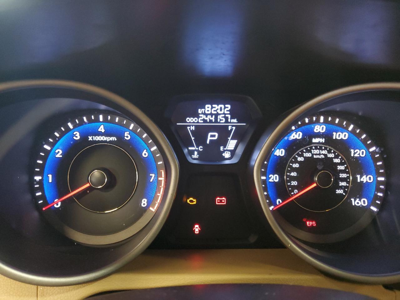 HYUNDAI ELANTRA 2011 VIN KMHDH4AE8BU097693 zdjęcie 9