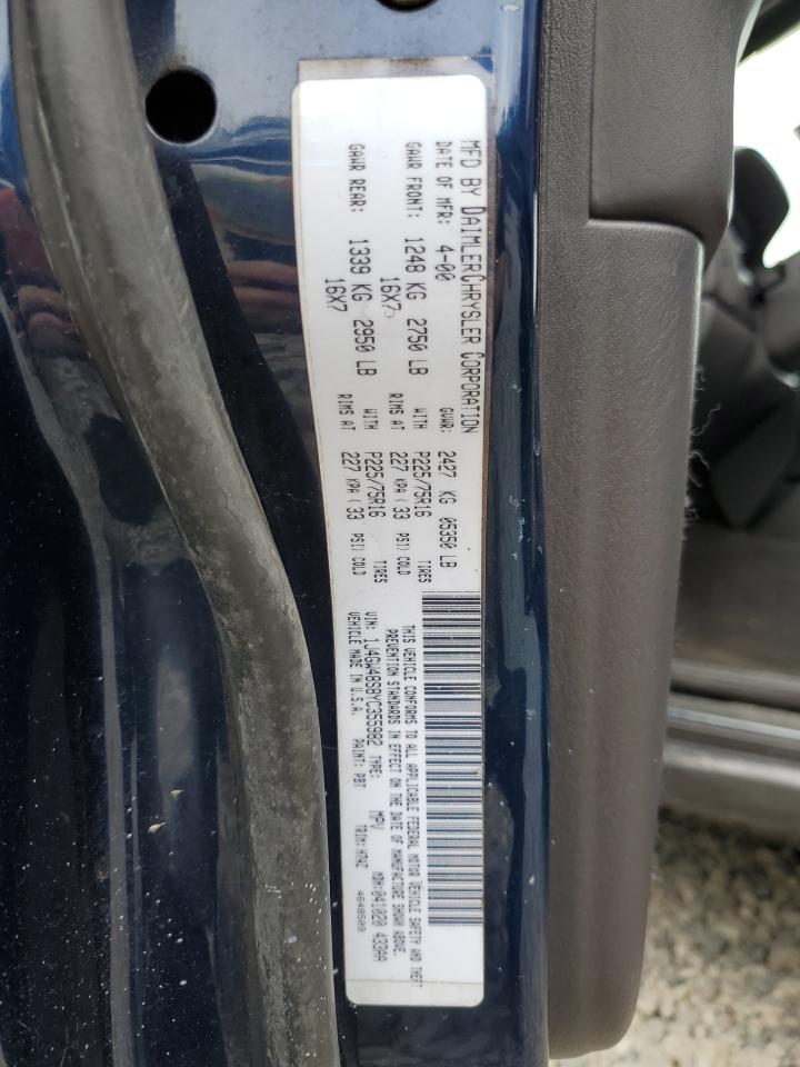 2000 Jeep Grand Cherokee Laredo VIN: 1J4GW48S8YC355982 Lot: 61411875