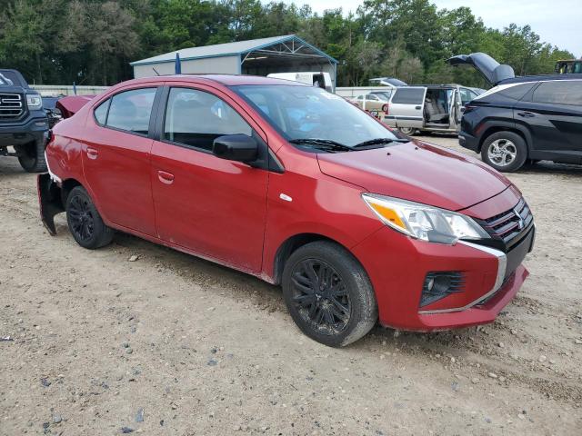  MITSUBISHI MIRAGE 2022 Czerwony