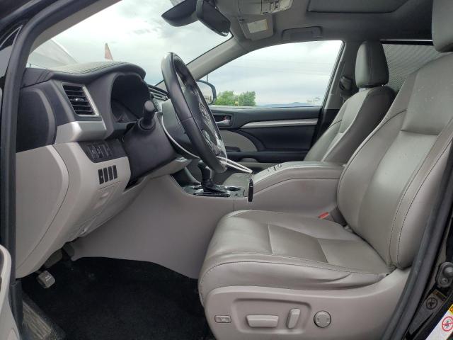 TOYOTA HIGHLANDER 2017 Czarny