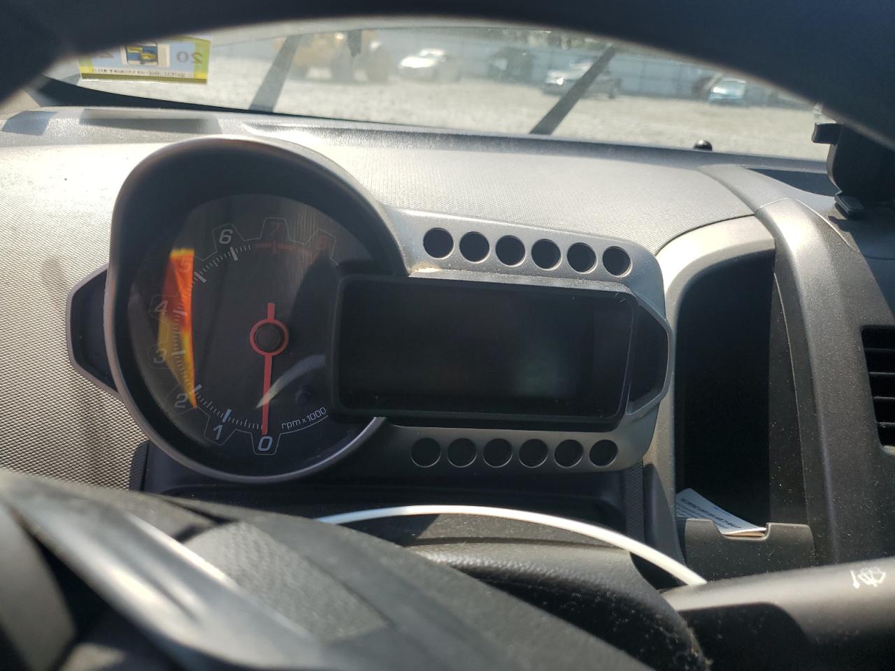 CHEVROLET SONIC 2012 VIN 1G1JC5SHXC4190004 zdjęcie 9