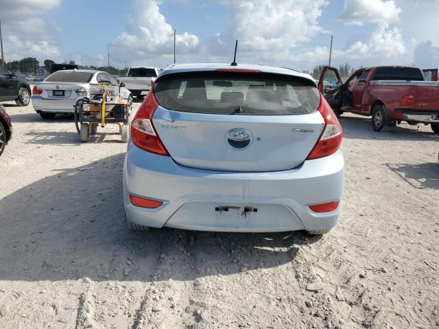  HYUNDAI ACCENT 2012 Turquoise