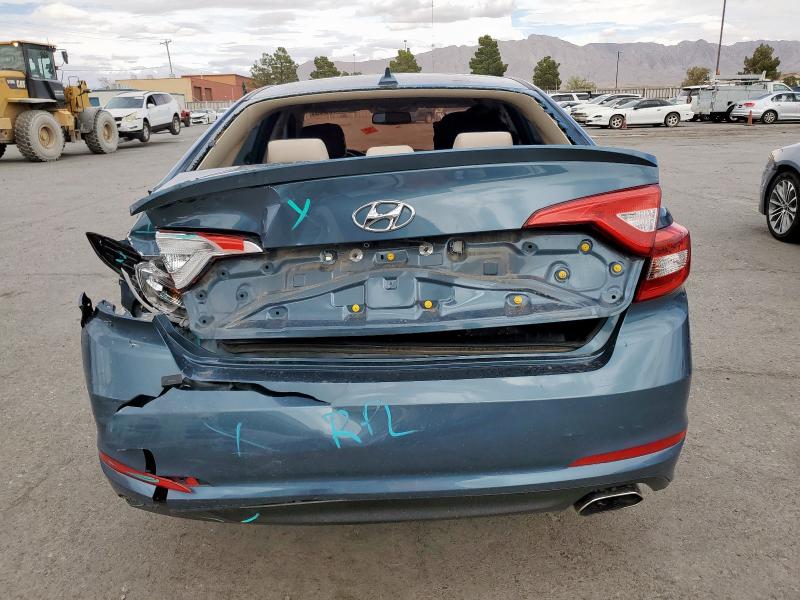  HYUNDAI SONATA 2017 Синий