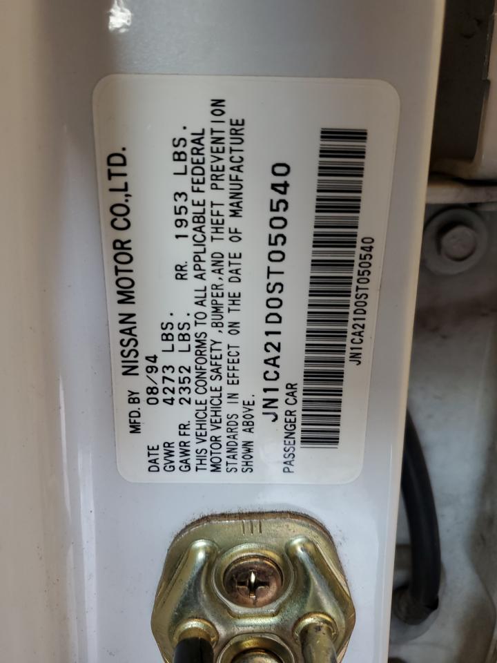 1995 Nissan Maxima Gle VIN: JN1CA21D0ST050540 Lot: 61541555