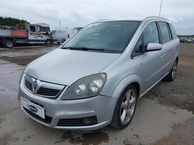 2007 VAUXHALL ZAFIRA SRI for sale at Copart PETERLEE