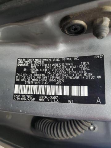 2007 TOYOTA TUNDRA DOUBLE CAB SR5