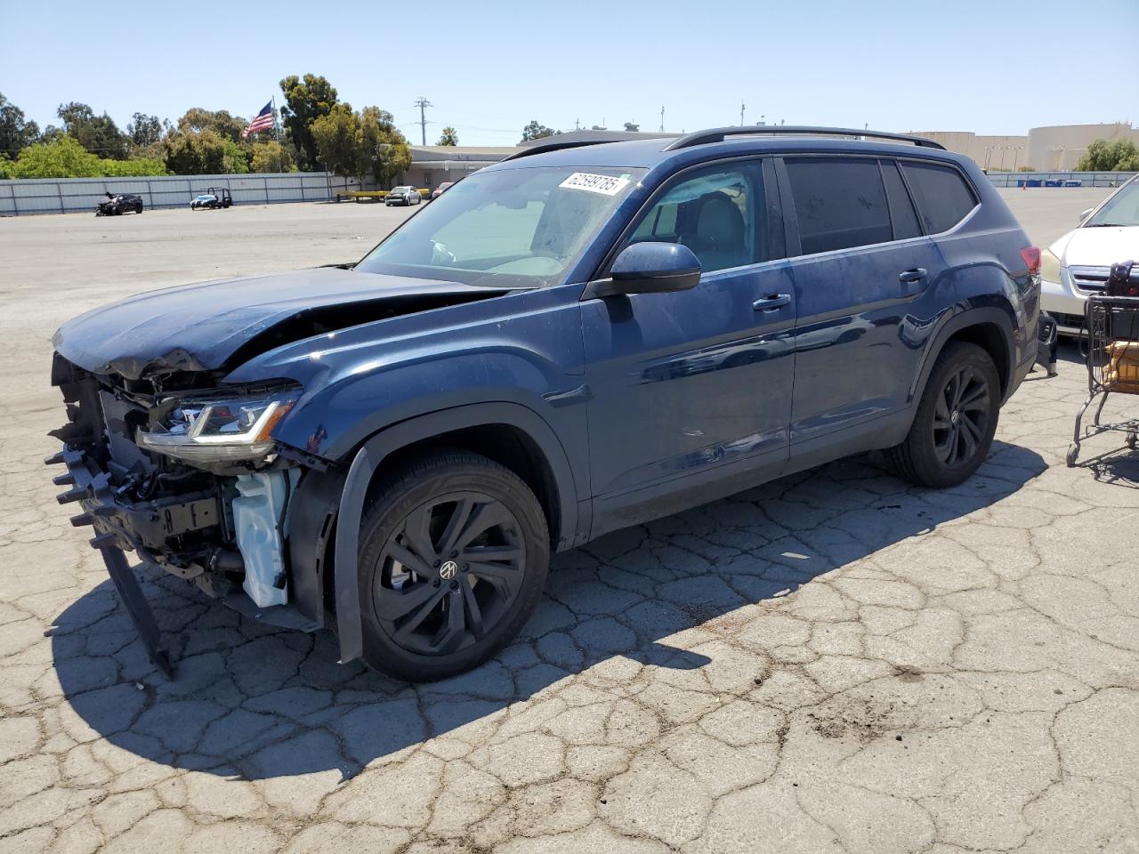 VOLKSWAGEN ATLAS 2022 VIN 1V2JP2CAXNC560483