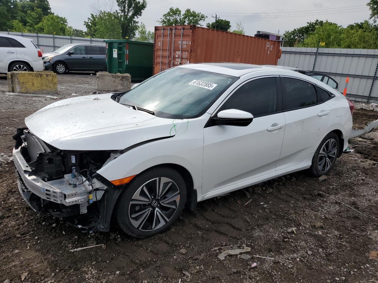 2016 Honda Civic Ex en Venta en Chicago Heights, IL - Front End