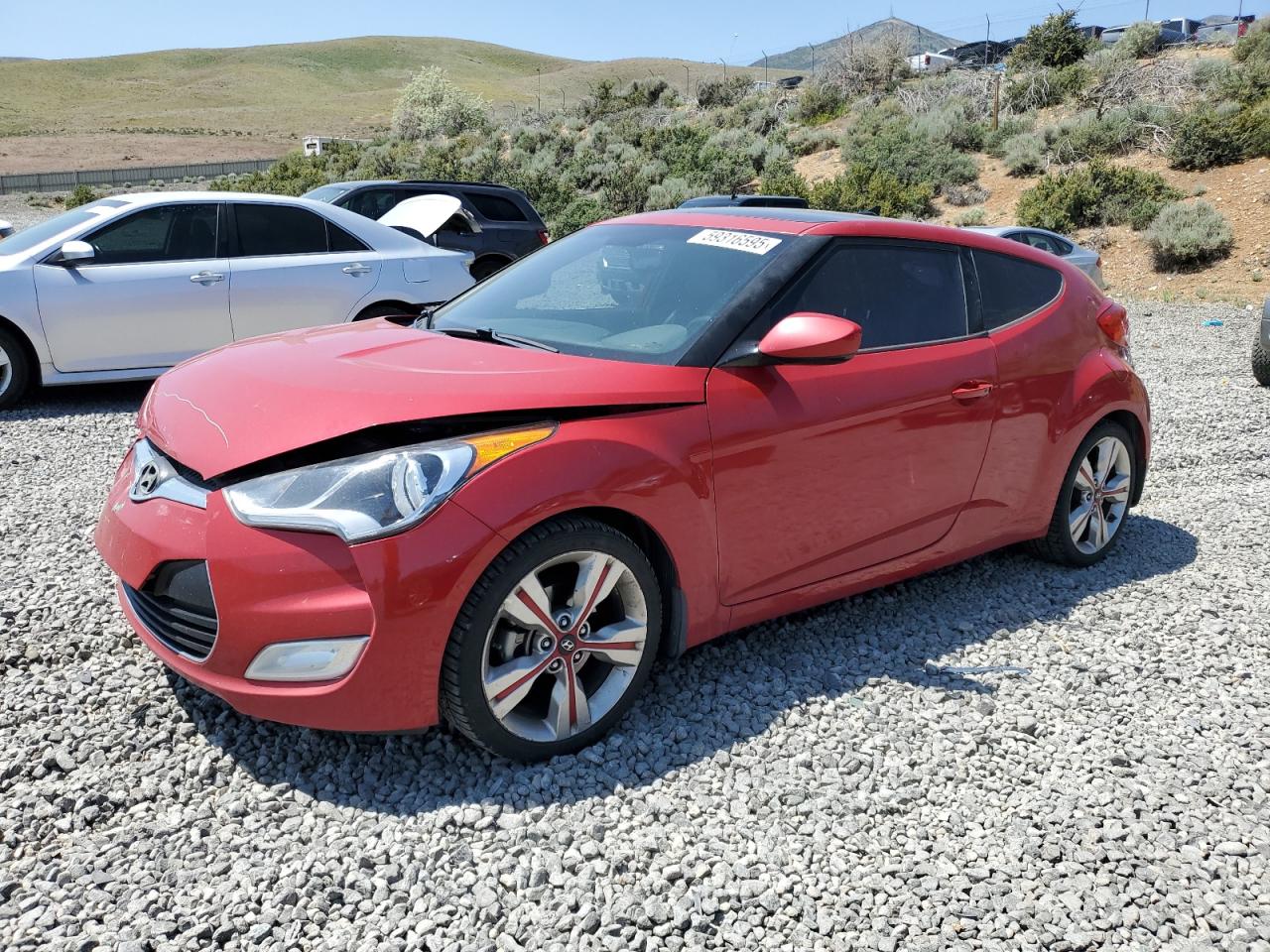 2016 Hyundai Veloster продається в Reno, NV - Front End