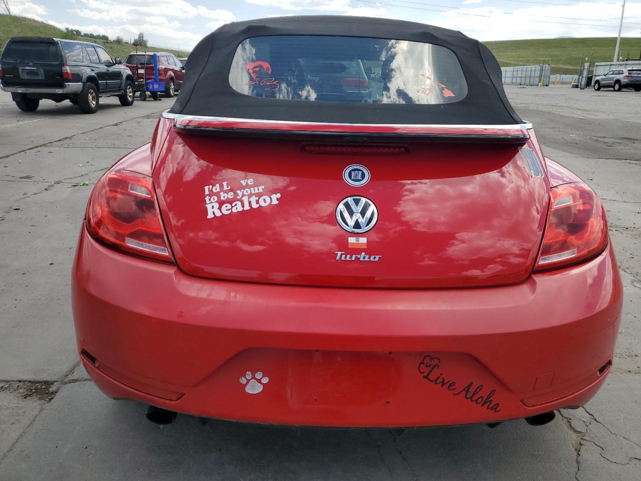 2014 Volkswagen Beetle Turbo VIN: 3VW7S7AT6EM803942 Lot: 61984275