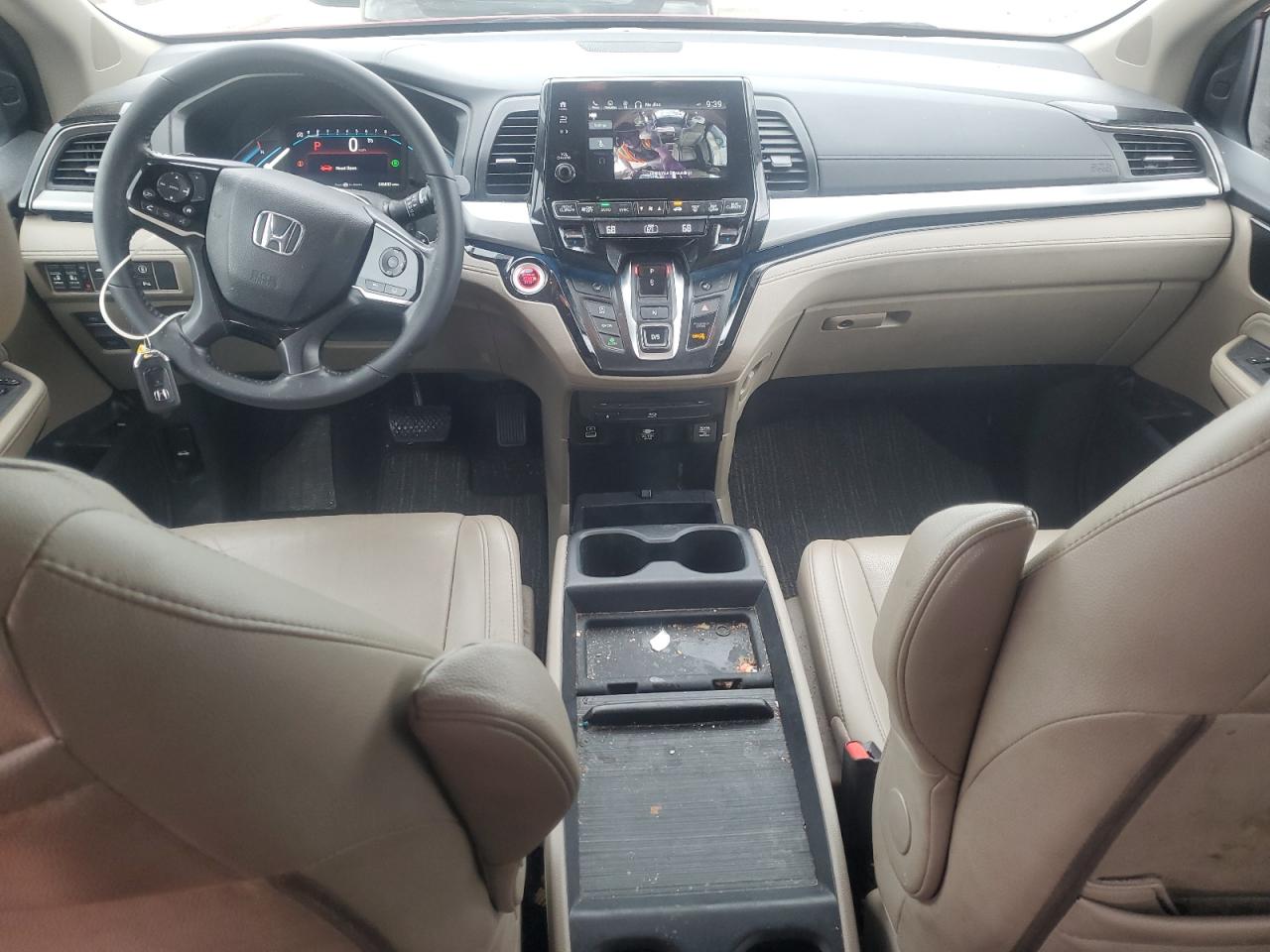 2022 Honda Odyssey Touring VIN: 5FNRL6H86NB027000 Lot: 61565415