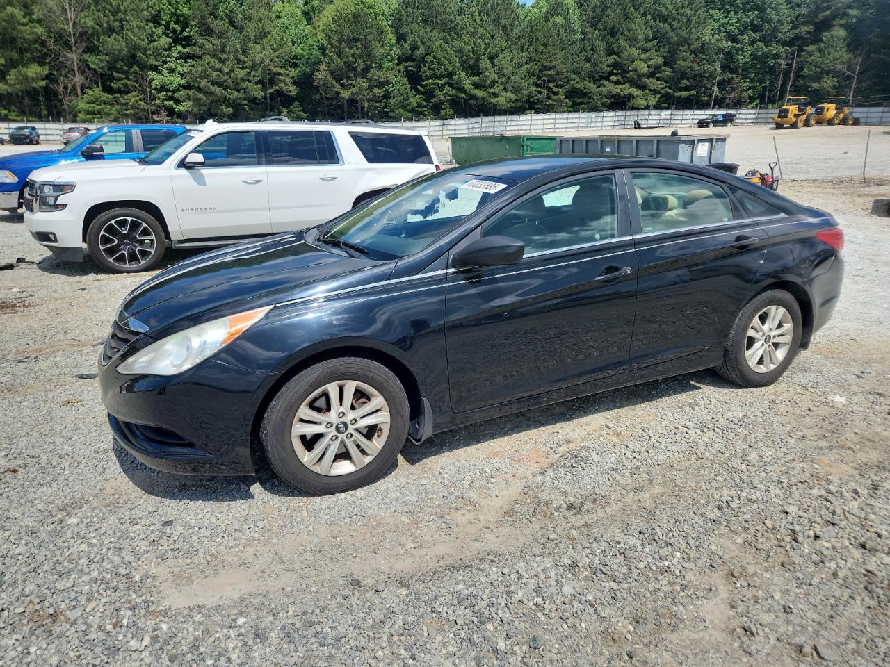 2012 Hyundai Sonata Gls de vânzare în Gainesville, GA - Side