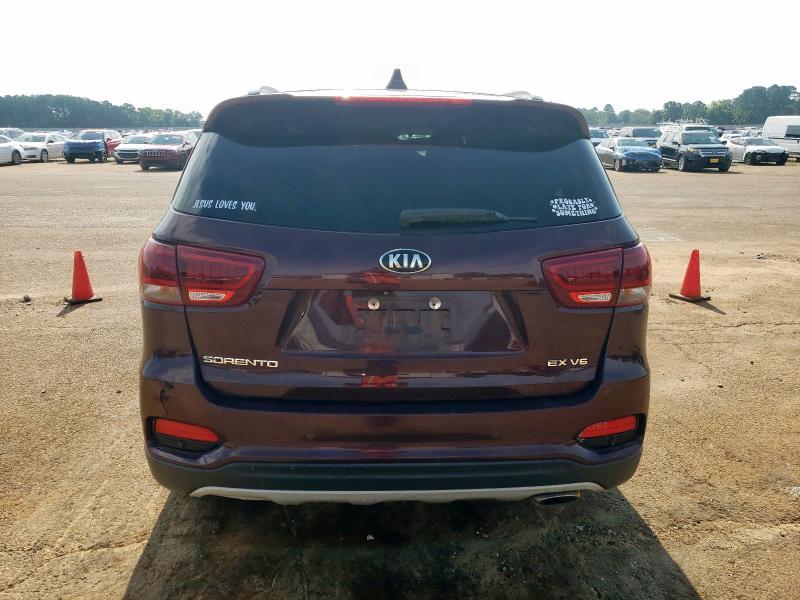  KIA SORENTO 2019 Бургунди