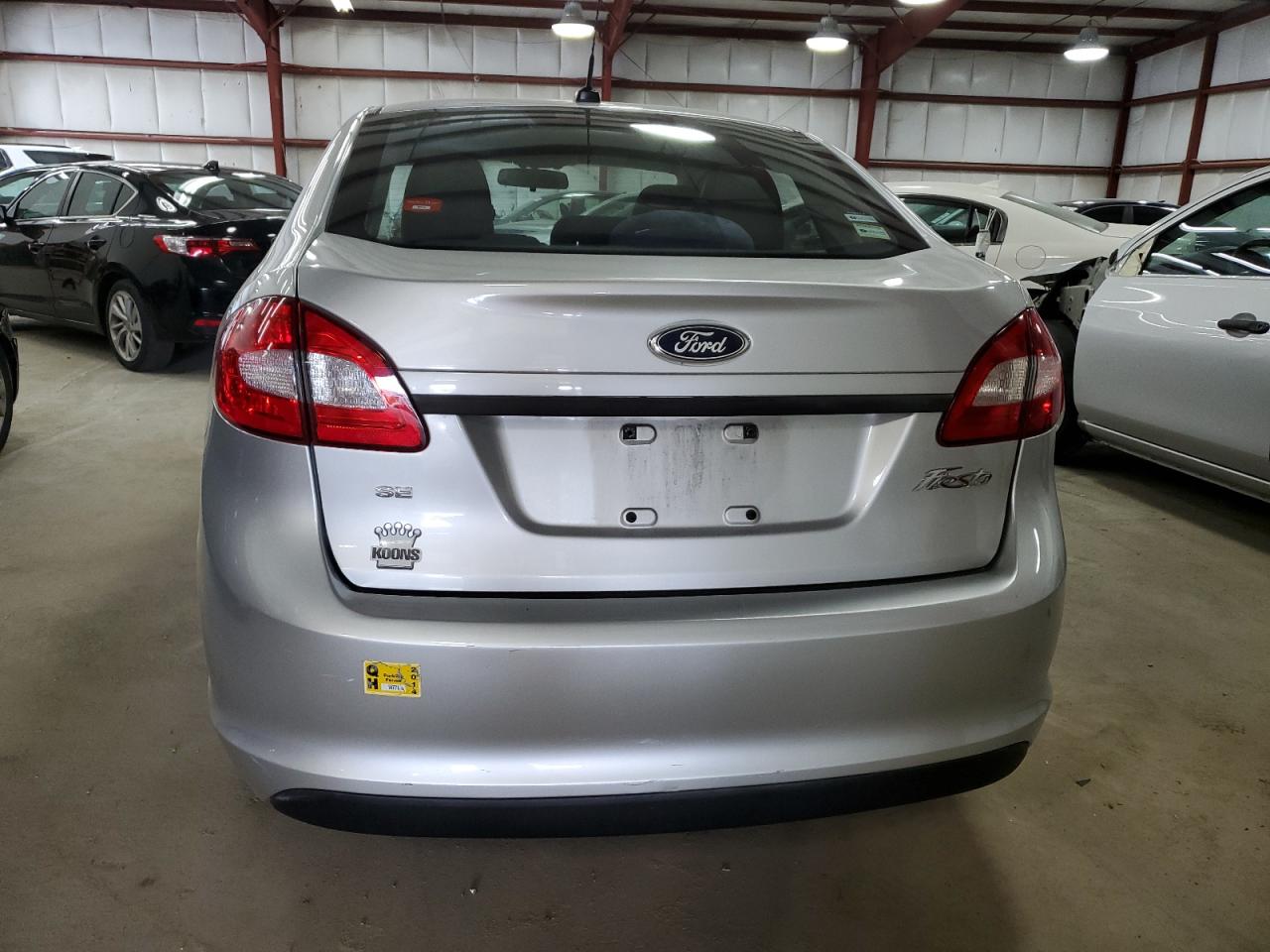 2012 Ford Fiesta Se VIN: 3FADP4BJXCM220831 Lot: 62120505