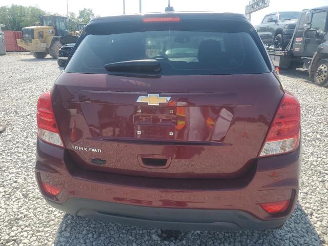 Parquets CHEVROLET TRAX 2017 Burgundy