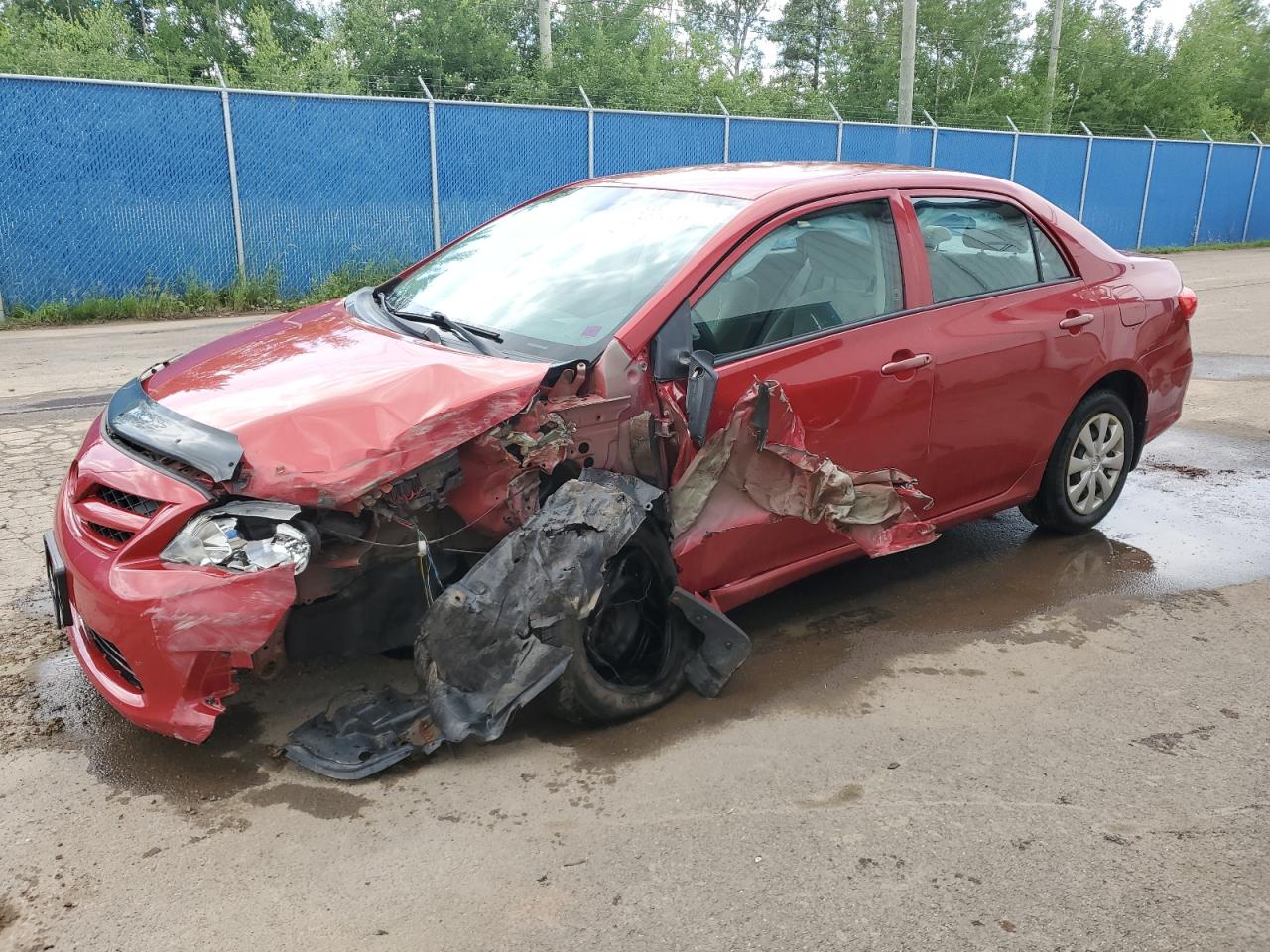 2011 Toyota Corolla Base VIN: 2T1BU4EE2BC600133 Lot: 62984665