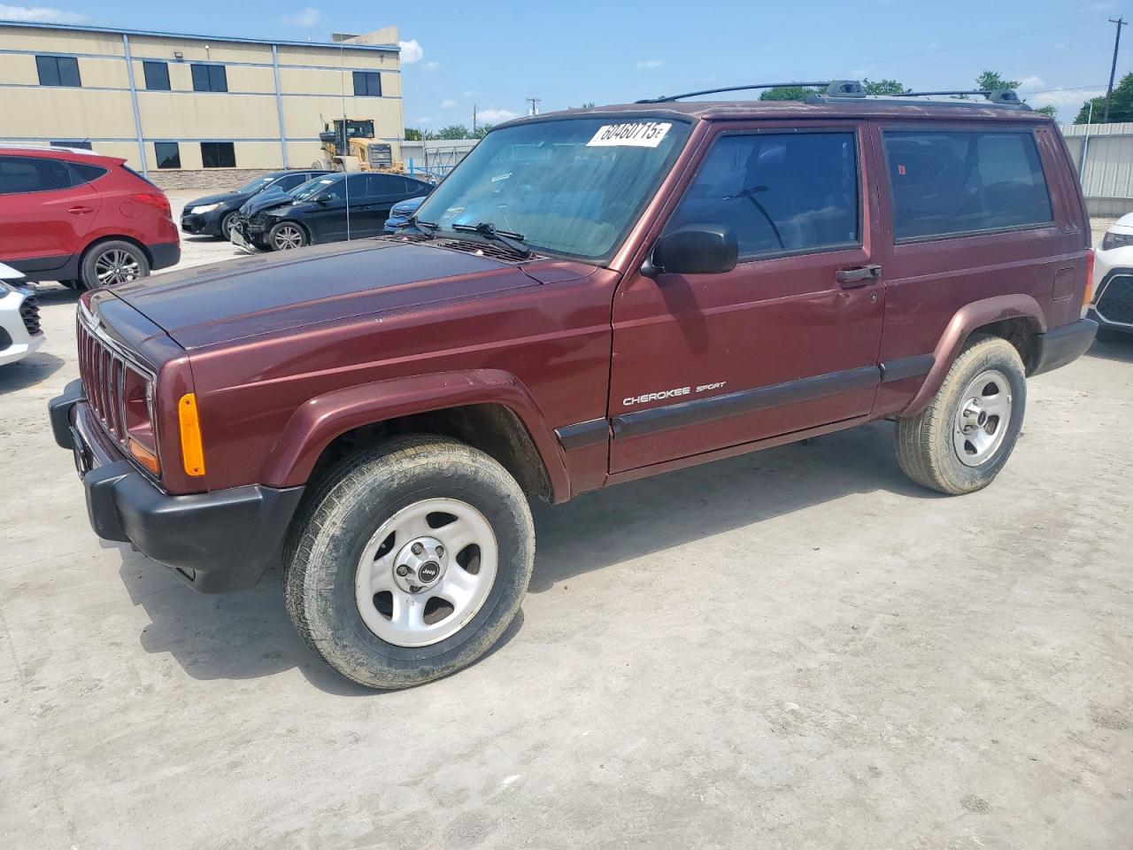 2001 Jeep Cherokee Sport brown null gas 1J4FT47S81L600615 photo #1