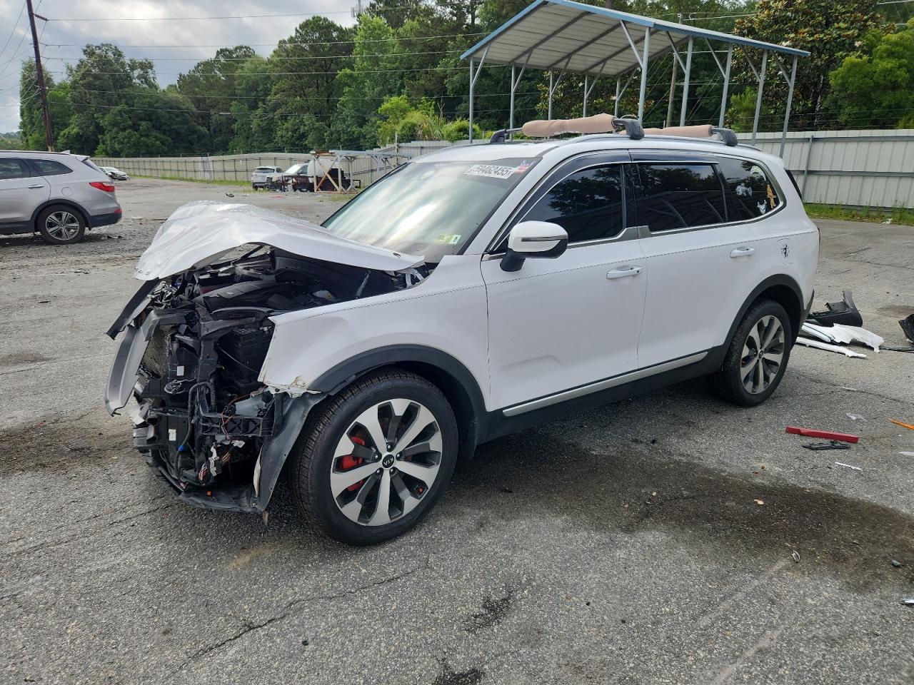 2021 Kia Telluride S na sprzedaż w Savannah, GA - Front End