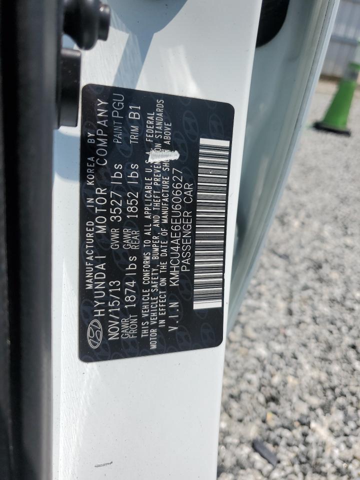 HYUNDAI ACCENT 2014 VIN KMHCU4AE6EU606627 фото 12