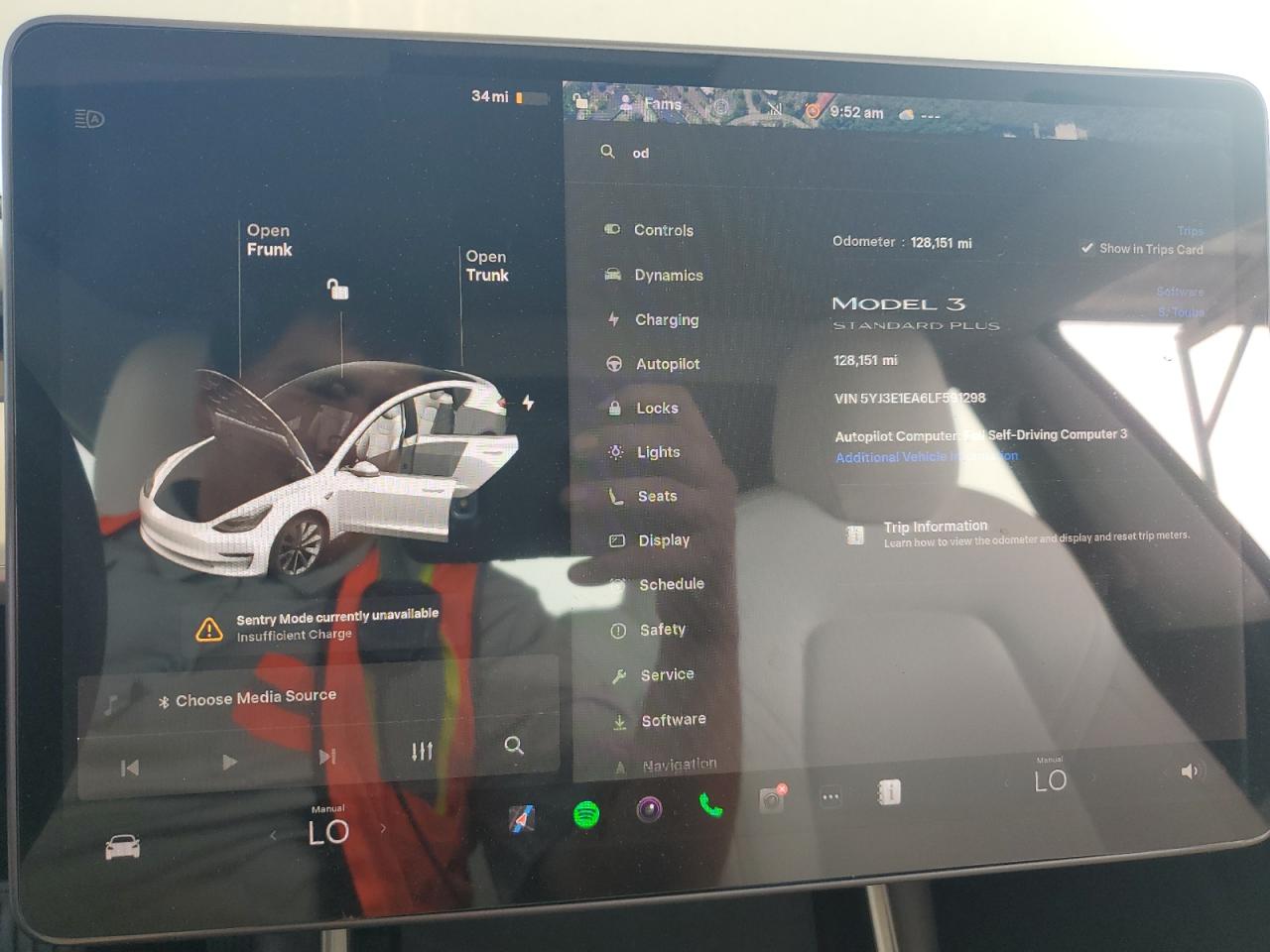 2020 Tesla Model 3 VIN: 5YJ3E1EA6LF591298 Lot: 57656035