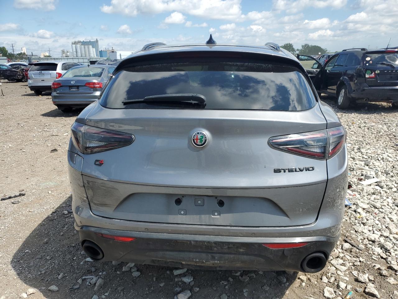 2021 Alfa Romeo Stelvio Ti VIN: ZASPAKBN6M7D02820 Lot: 62743725