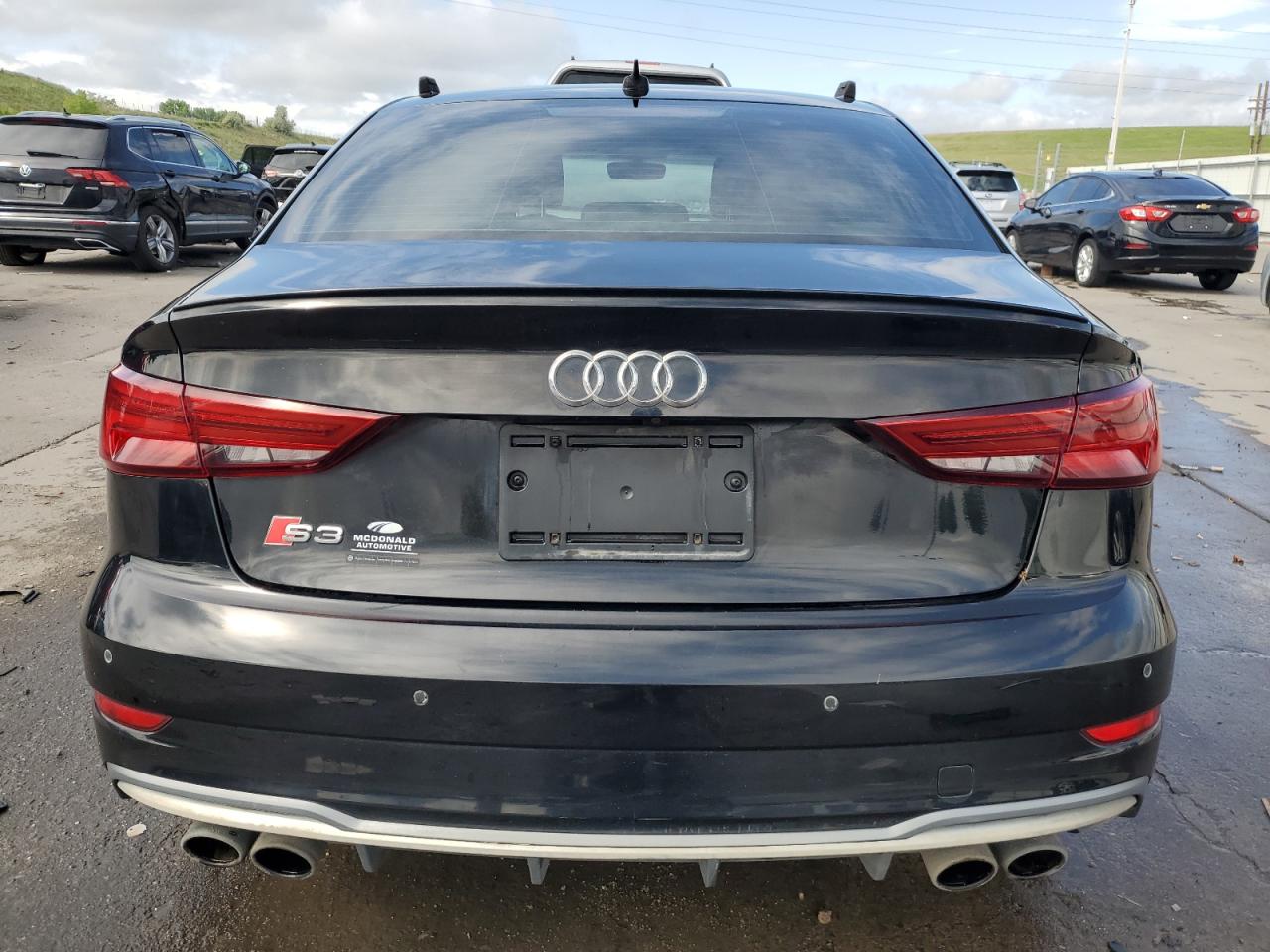 2017 Audi S3 Premium Plus VIN: WAUB1GFF5H1011606 Lot: 60046375