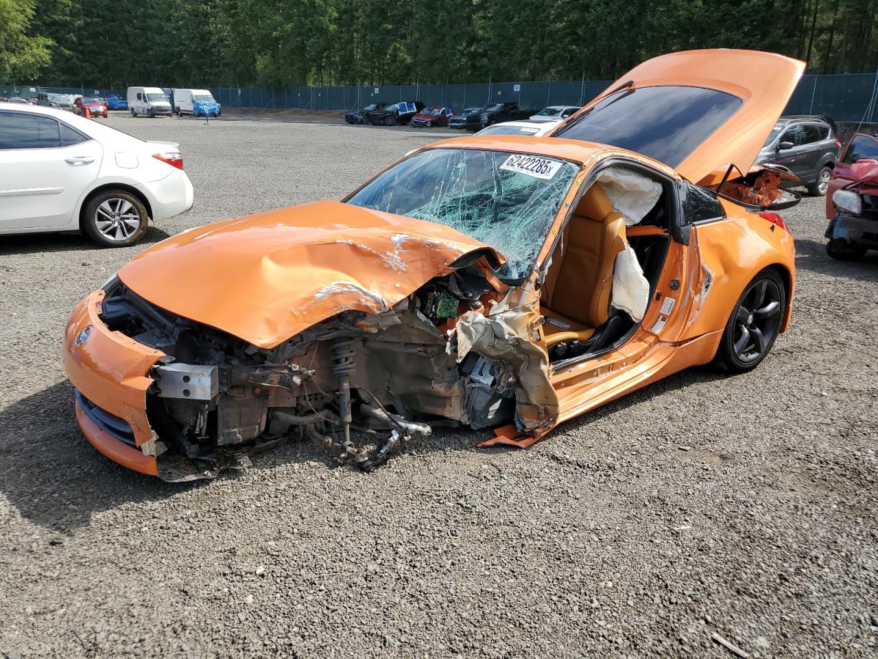 2007 Nissan 350Z Coupe VIN: JN1BZ34E37M552295 Lot: 62422285