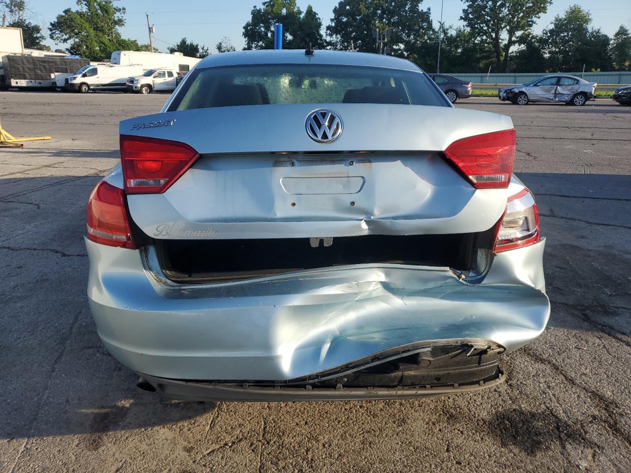 2012 Volkswagen Passat S VIN: 1VWAH7A32CC099547 Lot: 59854835