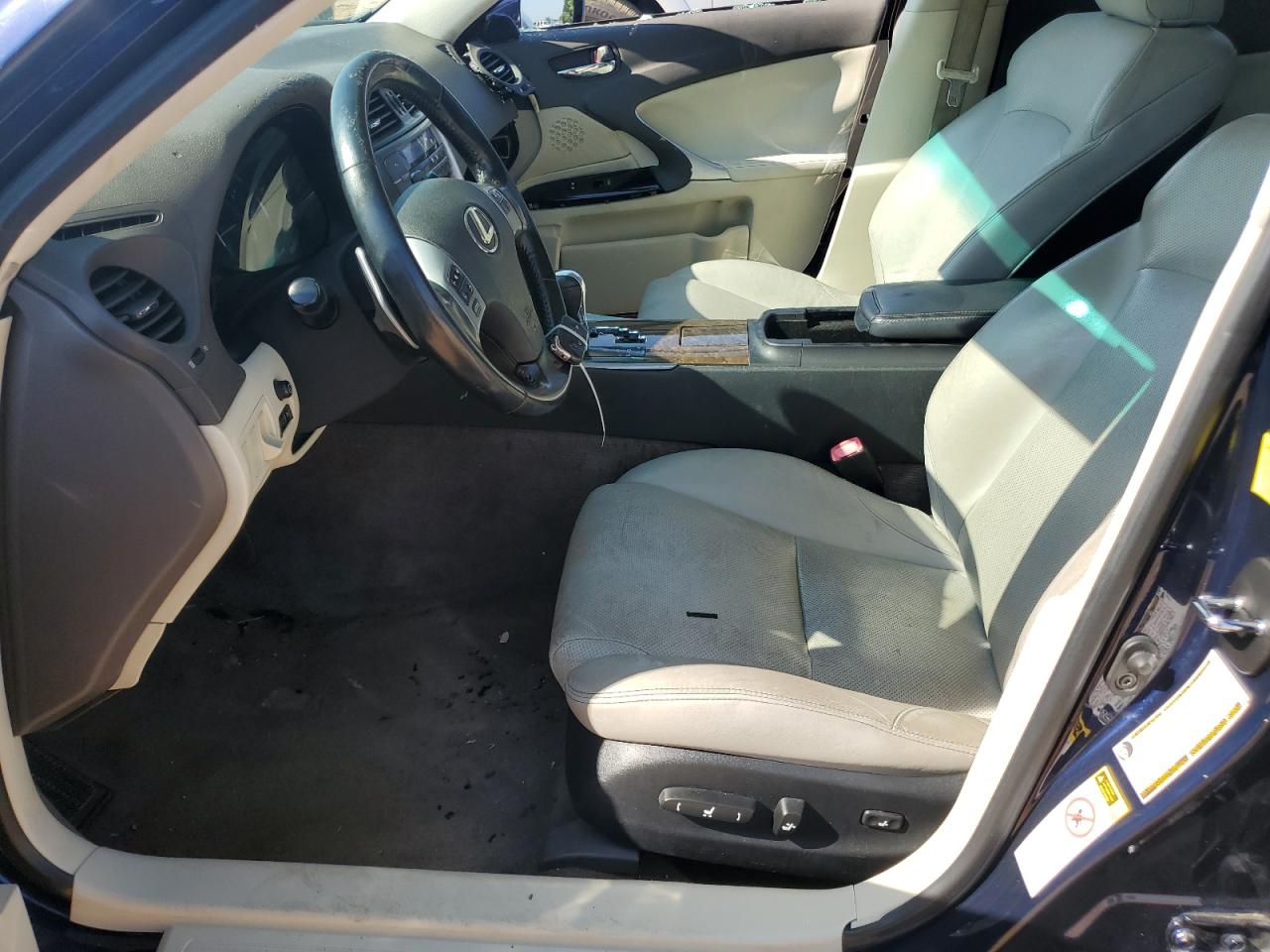 2011 Lexus Is 250 VIN: JTHBF5C2XB5132625 Lot: 62080485