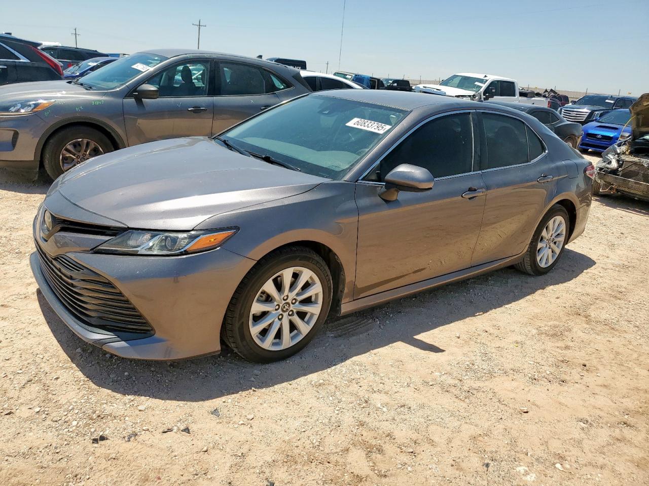 2019 Toyota Camry L en Venta en Andrews, TX - Hail