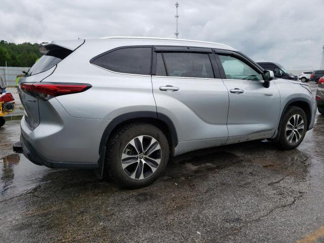  TOYOTA HIGHLANDER 2021 Серебристый