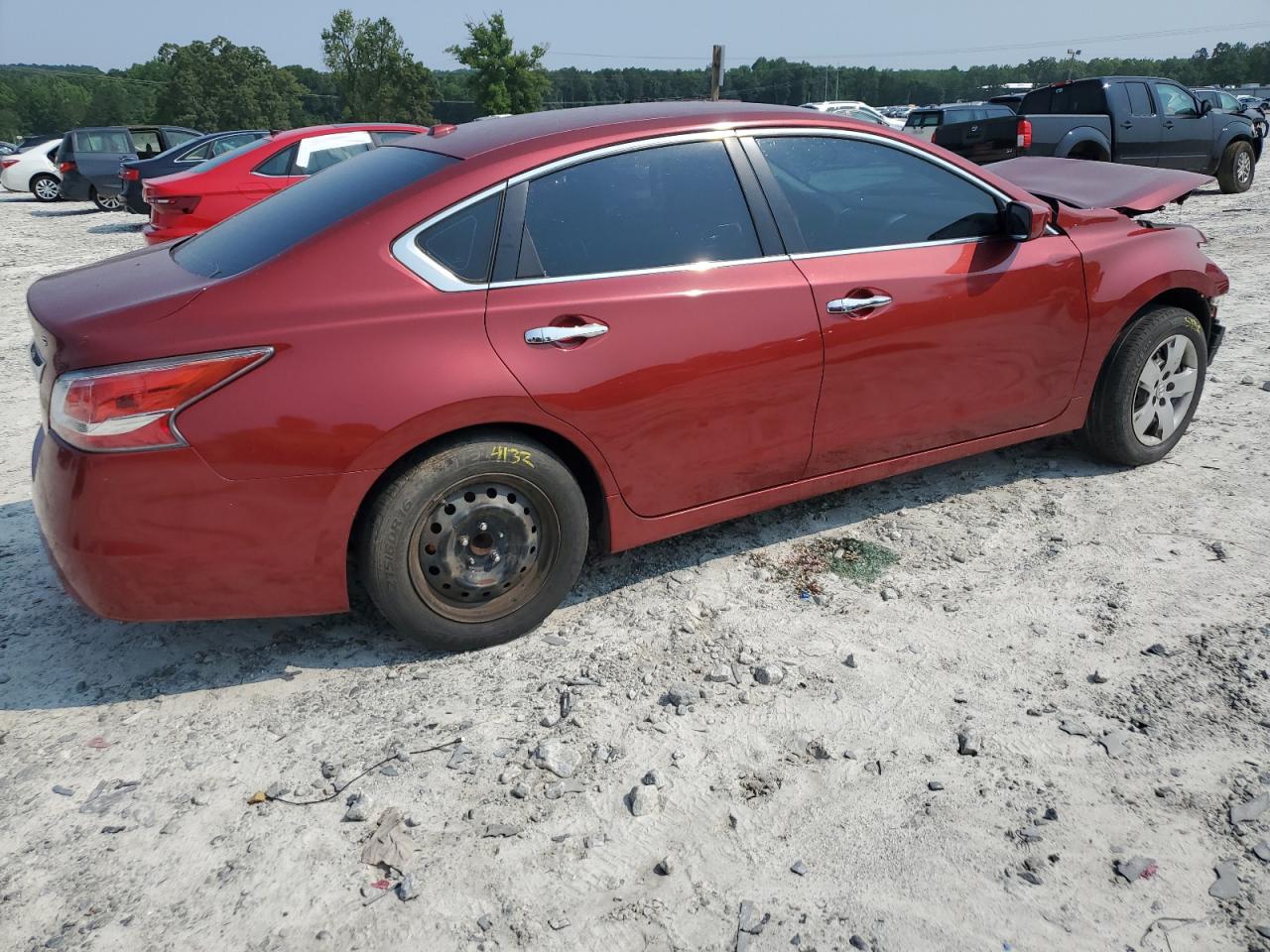 2015 Nissan Altima 2.5 red sedan gas 1N4AL3AP1FN902800 photo #4