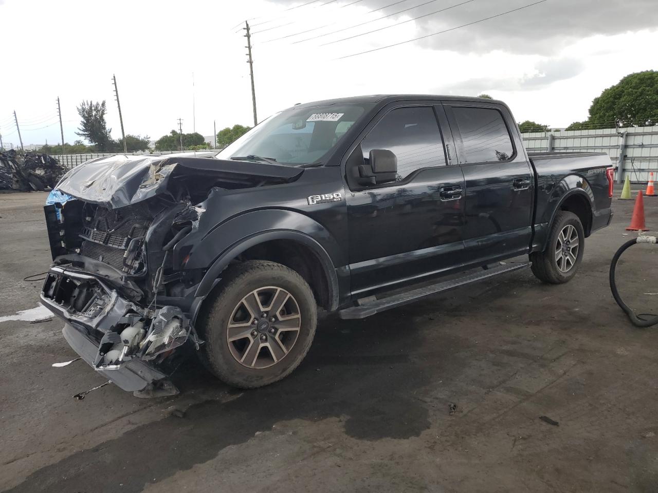 2016 Ford F150 Supercrew de vânzare în Miami, FL - Front End