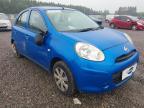 2011 NISSAN MICRA VISI for sale at Copart EAST KILBRIDE