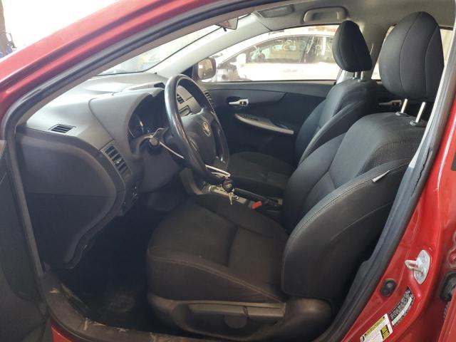  TOYOTA COROLLA 2012 Red
