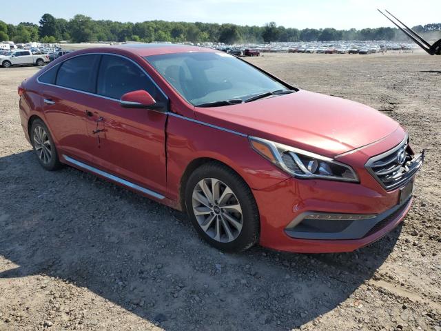  HYUNDAI SONATA 2017 Red